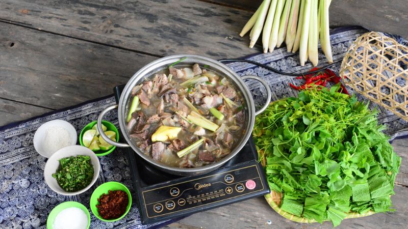 Giới thiệu món ăn đặc trưng làm từ lá thắng cố