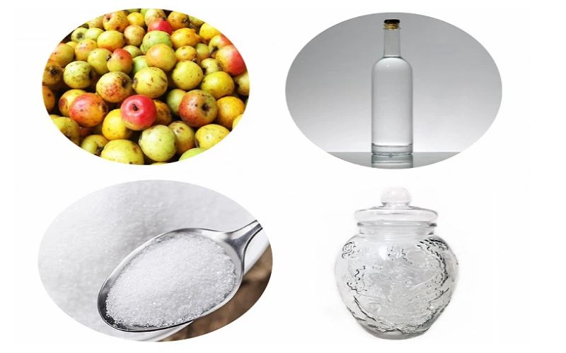Chuẩn bị và lựa chọn đúng nguyên vật liệu ngâm rượu