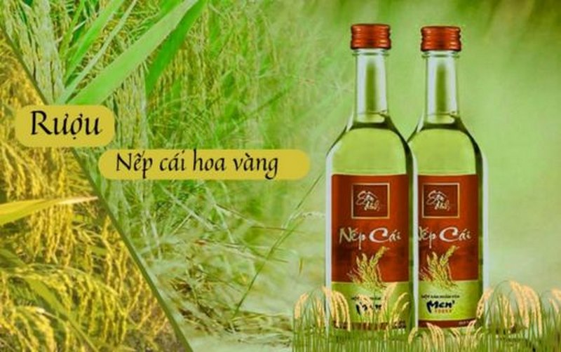 Cách làm rượu nếp cái hoa vàng