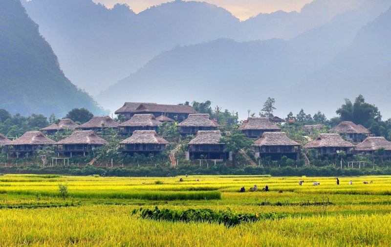 Phản ánh lối sống hòa hợp với thiên nhiên