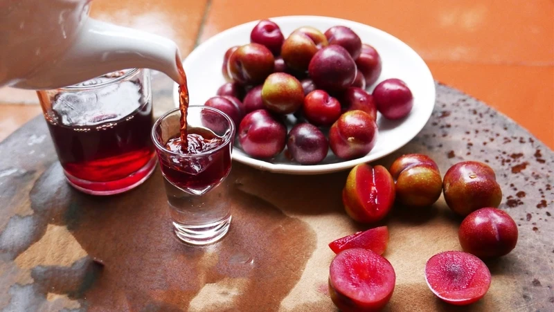 Rượu mận chuẩn vị